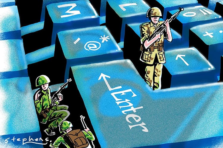 پدافند بانکی مقابل حمله سایبری