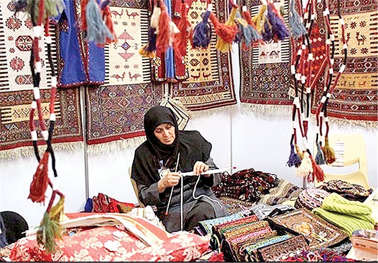 نشان‌های بین‌المللی بر صنایع‌دستی لرستان