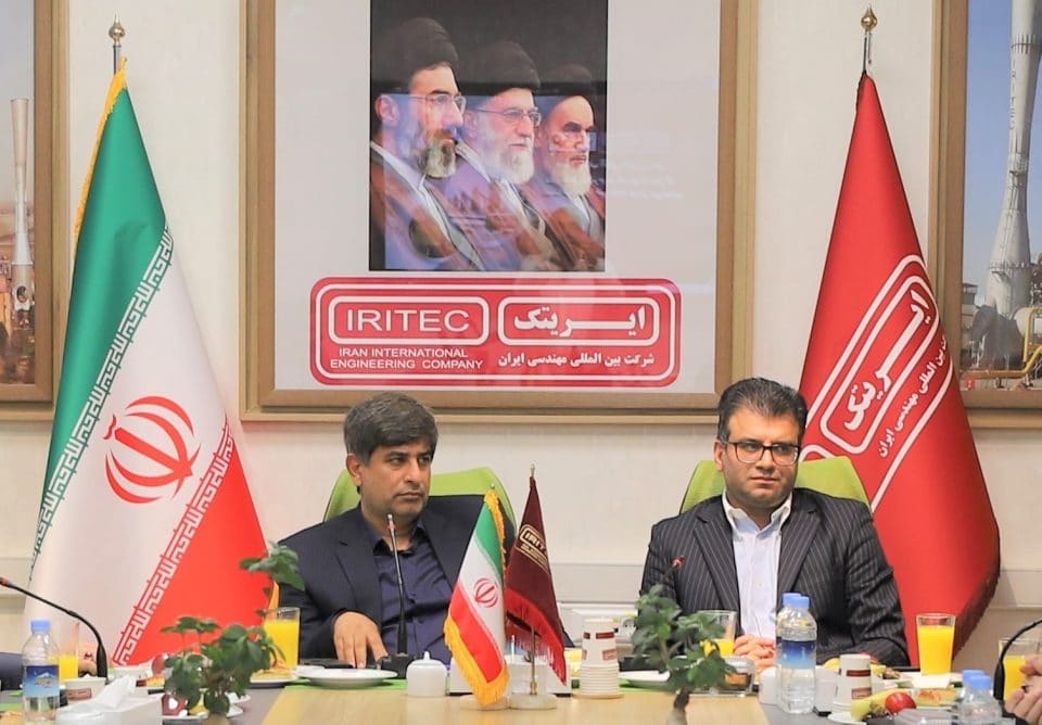 دیدار مدیرعامل گروه فولاد مبارکه از شرکت ایریتک/ تأکید بر گسترش همکاریهای راهبردی