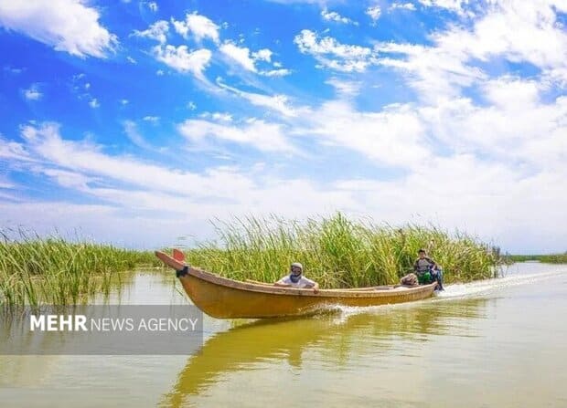 خبر خوش برای خوزستانیها/ آب به هورالعظیم رسید