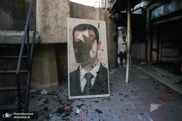 آخرین نماد بشار اسد و پدرش در سوریه نابود شد