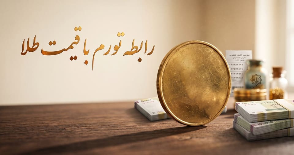 رابطه تورم و قیمت طلا در اقتصاد ایران