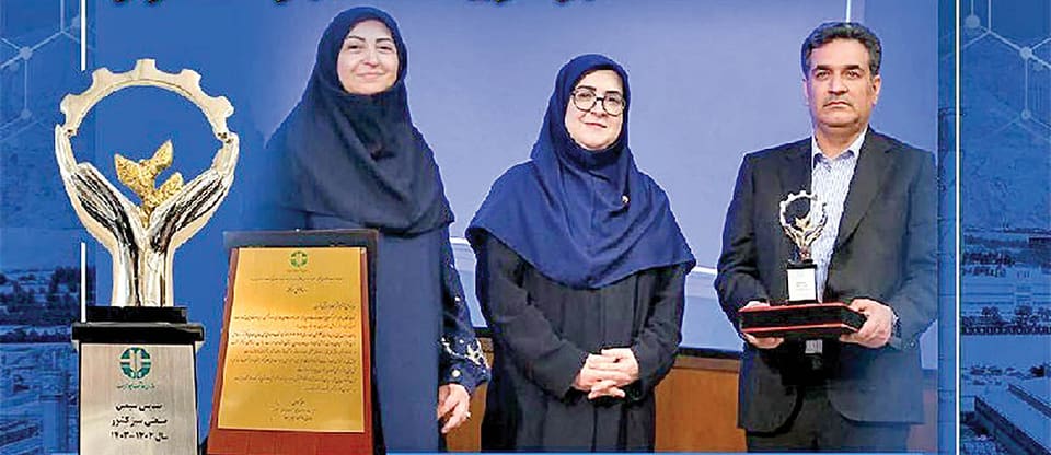 چهارمین تندیس صنعت سبز برای «نوری»