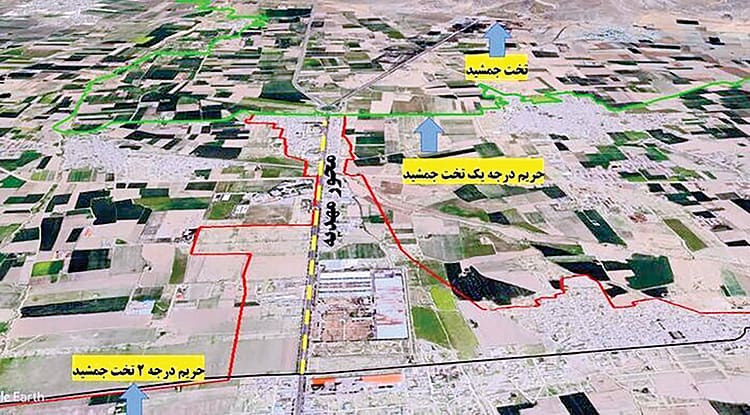 تخریب تختجمشید به اسم توسعه