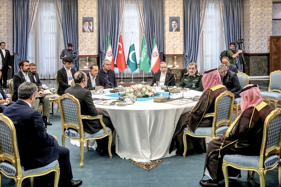 پیام نشست چهارجانبه تهران